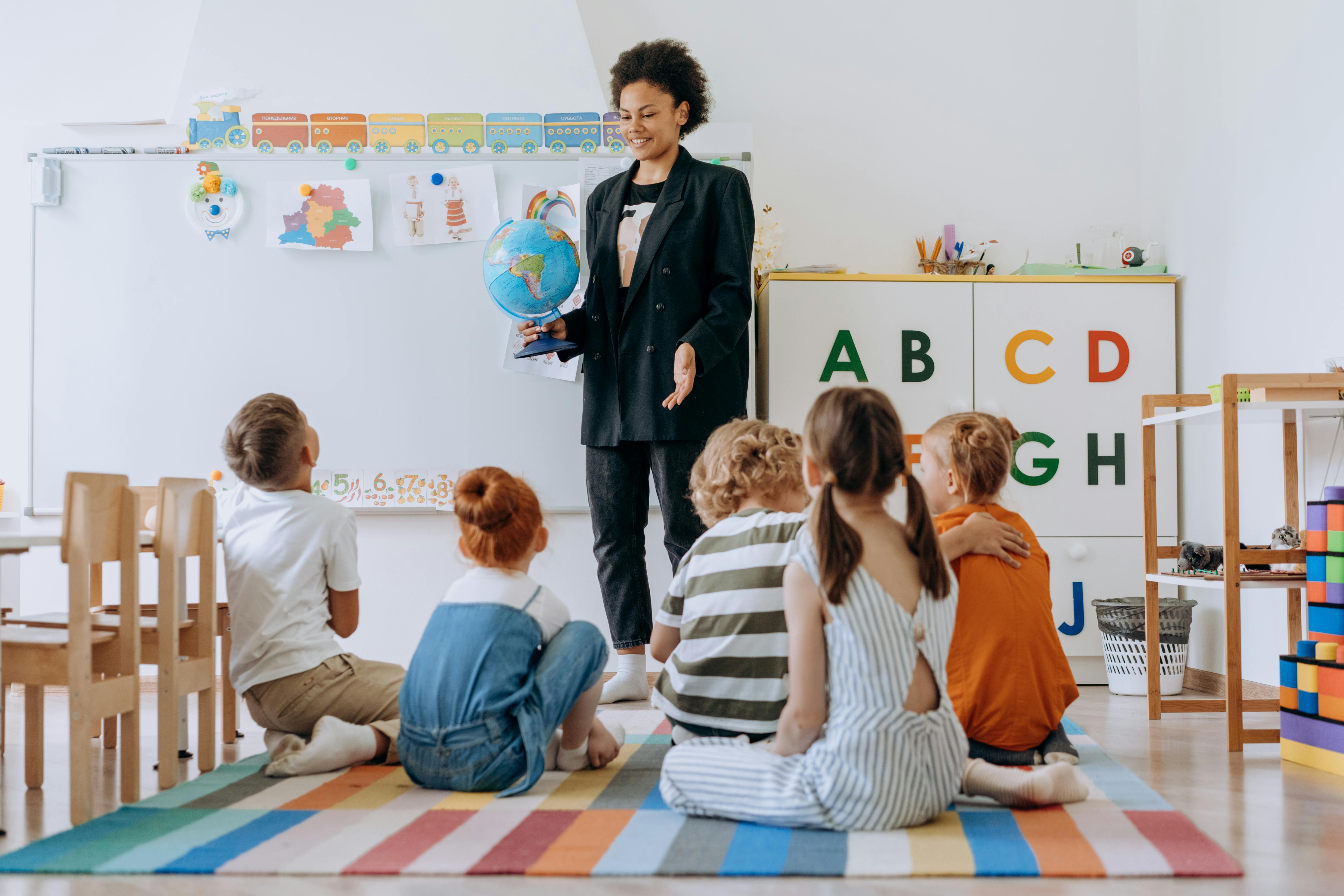 Alunos do curso Kids